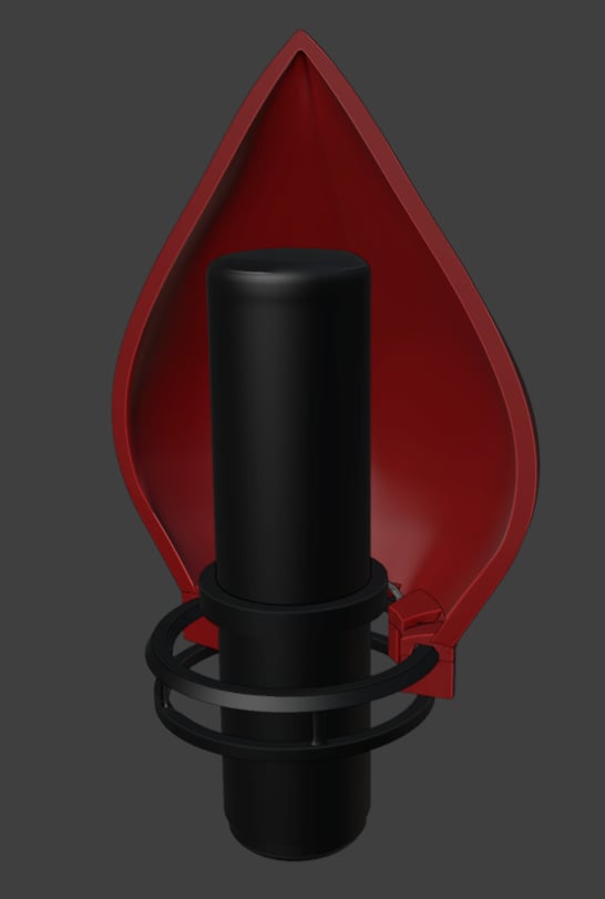 Custom Alastor Mic Shroud