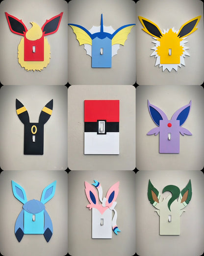 Pokè-Light Switch Covers