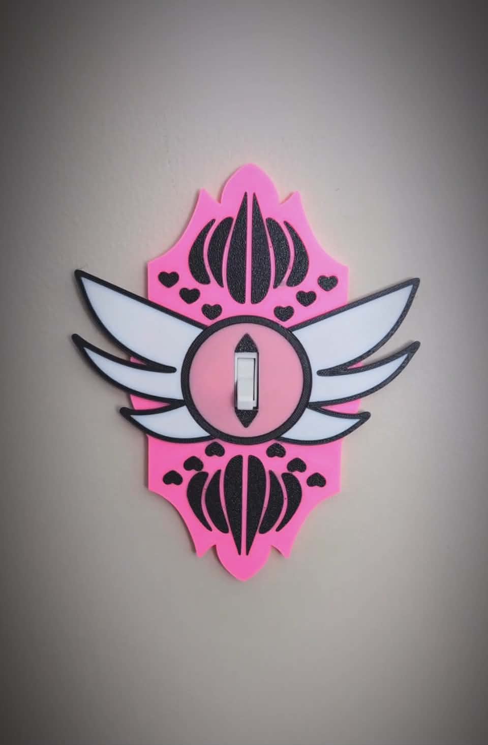 Hazbin Light Switch Covers