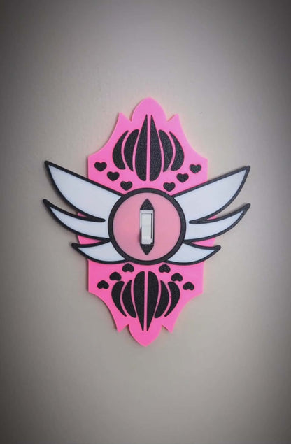 Hazbin Light Switch Covers