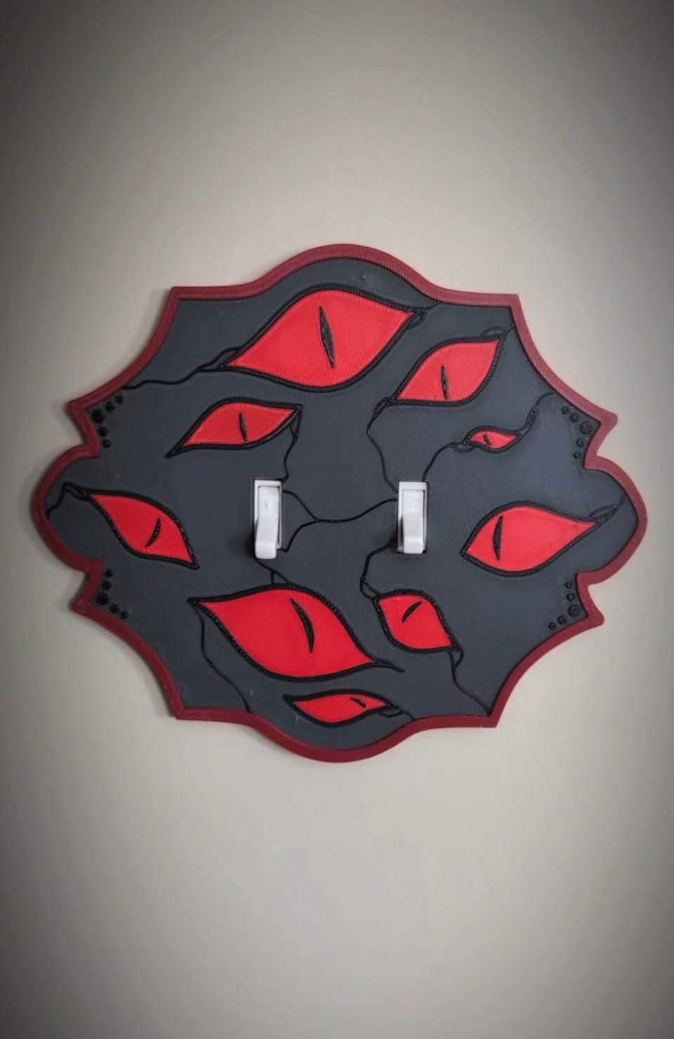 Hazbin Light Switch Covers