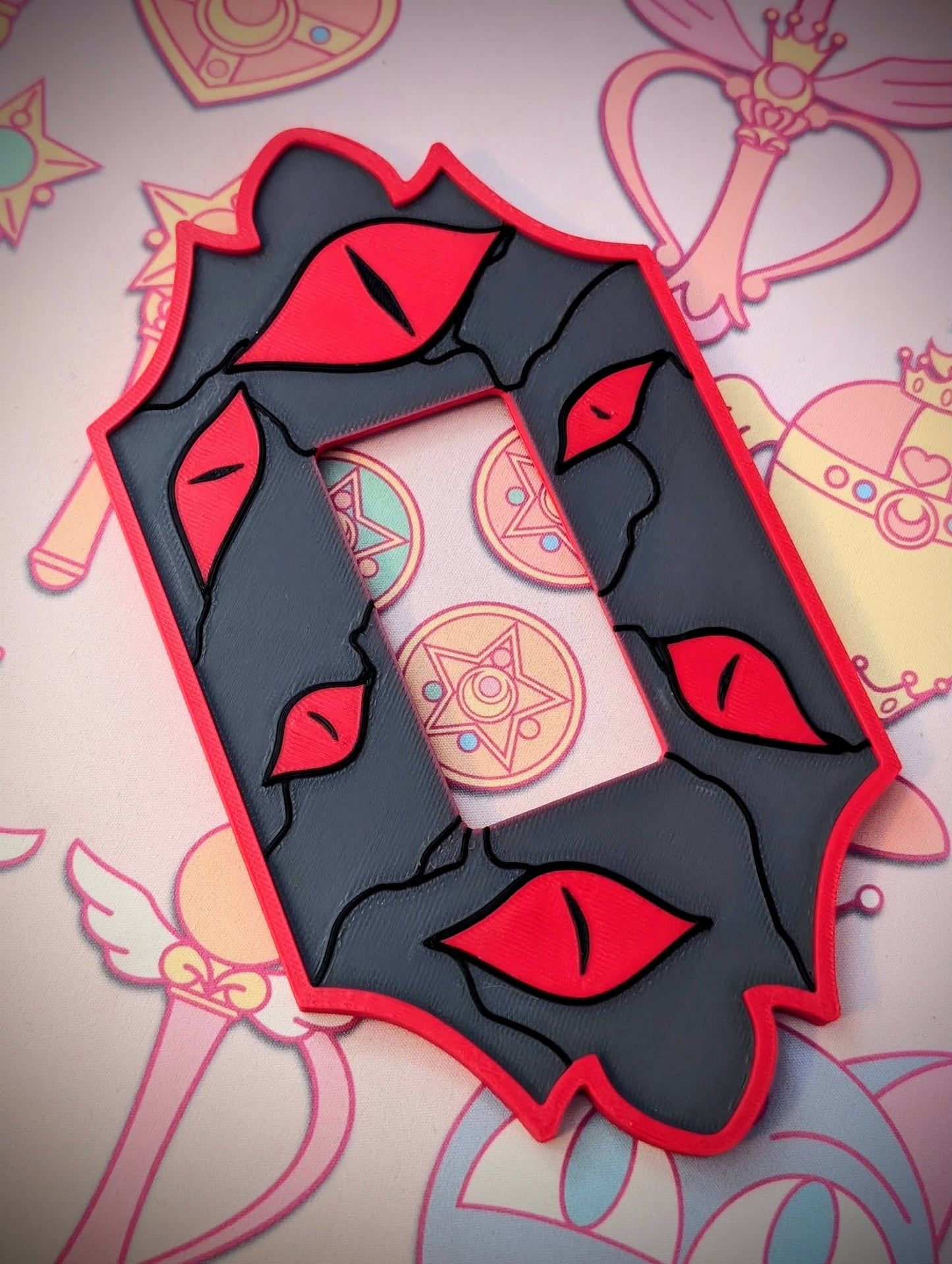 Hazbin Light Switch Covers